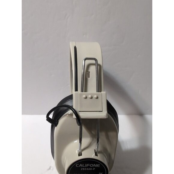 Califone 2924AV-P Over-The-Ear Headband Headphones - 1/4" Jack - 6ft Coiled Cord - Picture 7 of 7